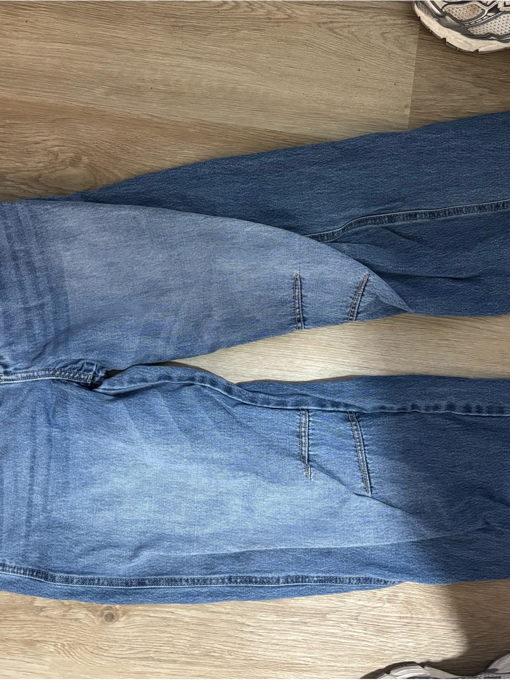 Women's Blue Denim Jeans- barrel